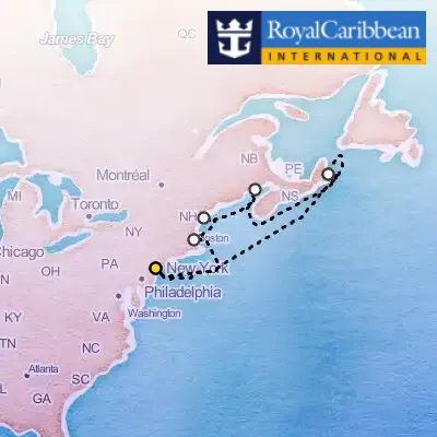 September 3rd, 2026  - Canada & New England Cruise on the Royal Caribbean Independence of the Seas
