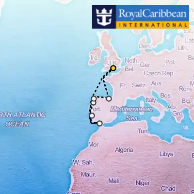 September 1st, 2025  - Spanish Flair Cruise on the Royal Caribbean Independence of the Seas
