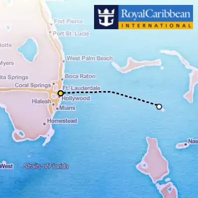 September 19th, 2025  - Perfect Day Getaway Cruise on the Royal Caribbean Jewel of the Seas