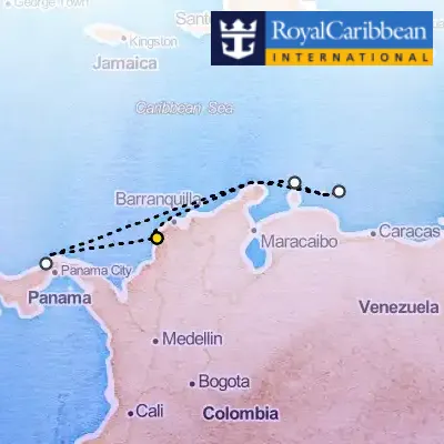 February 14th, 2027  - Southern Caribbean Cruise on the Royal Caribbean Jewel of the Seas