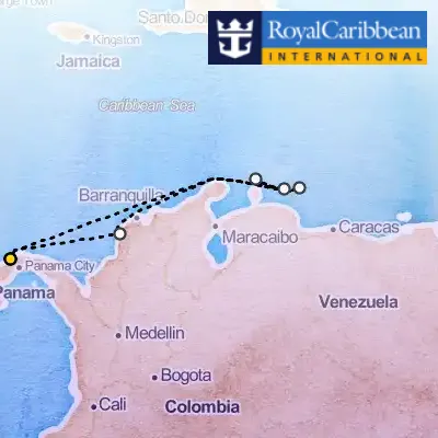 January 30th, 2027  - Southern Caribbean Cruise on the Royal Caribbean Jewel of the Seas
