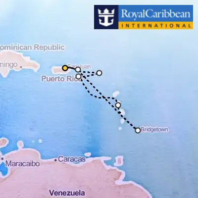 April 4th, 2026  - Southern Caribbean Cruise on the Royal Caribbean Jewel of the Seas