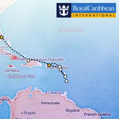 October 31st, 2025  - Ft. Lauderdale to San Juan Cruise on the Royal Caribbean Jewel of the Seas