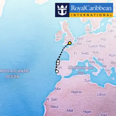 June 14th, 2026  - Spain & Portugal Cruise on the Royal Caribbean Liberty of the Seas