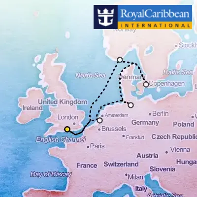 August 23rd, 2026  - Northern City Escapes Cruise on the Royal Caribbean Liberty of the Seas