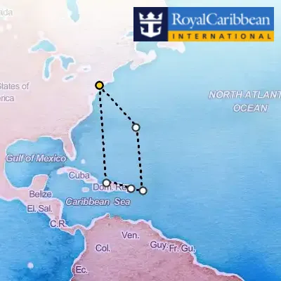 August 21st, 2025  - Bermuda & Eastern Caribbean Cruise on the Royal Caribbean Liberty of the Seas