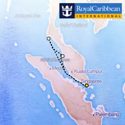January 15th, 2027  - Penang & Phuket Cruise on the Royal Caribbean Navigator of the Seas
