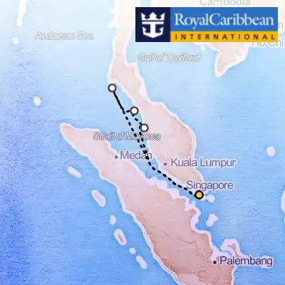 December 28th, 2026  - Penang, Phuket, Langkawi Holiday on the Royal Caribbean Navigator of the Seas