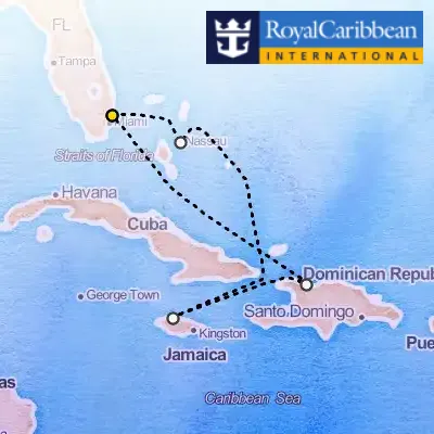 October 26th, 2025  - Western Caribbean Cruise on the Royal Caribbean Oasis of the Seas