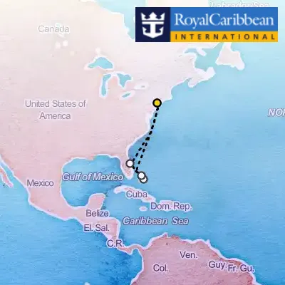 October 4th, 2026  - Perfect Day Bahamas Cruise on the Royal Caribbean Oasis of the Seas