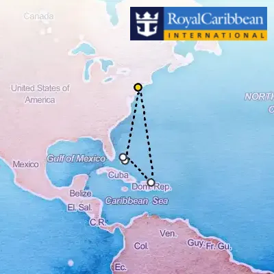 June 19th, 2026  - Eastern Caribbean & Perfect Day Cruise on the Royal Caribbean Oasis of the Seas