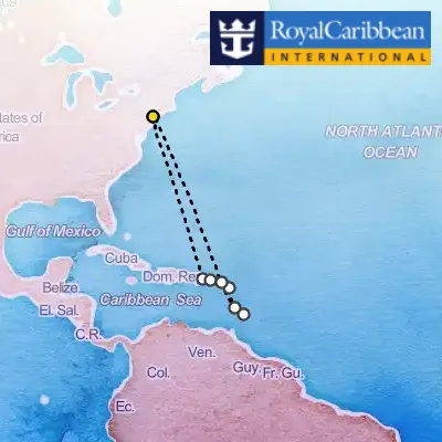 January 26th, 2026  - Southern Caribbean Cruise on the Royal Caribbean Odyssey of the Seas