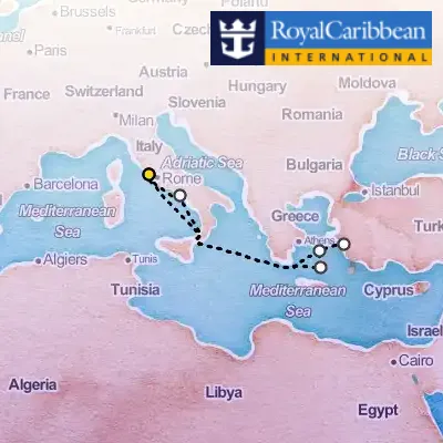 May 10th, 2026  - Greek Isles Cruise on the Royal Caribbean Odyssey of the Seas