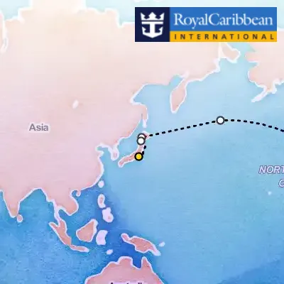 September 23rd, 2025  - Los Angeles to Tokyo Cruise on the Royal Caribbean Ovation of the Seas