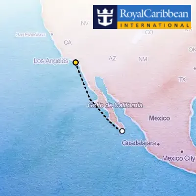 September 12th, 2025  - Cabo Overnight Cruise on the Royal Caribbean Ovation of the Seas