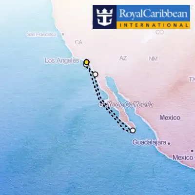 December 4th, 2026  - Cabo Overnight, Catalina & Ensenada Cruise on the Royal Caribbean Ovation of the Seas