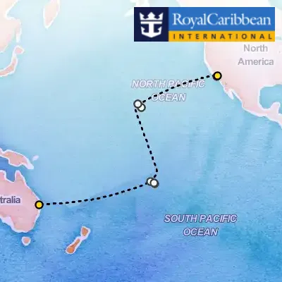 September 26th, 2026  - Transpacific Cruise on the Royal Caribbean Quantum of the Seas