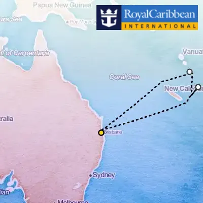 January 22nd, 2027  - South Pacific Cruise on the Royal Caribbean Quantum of the Seas