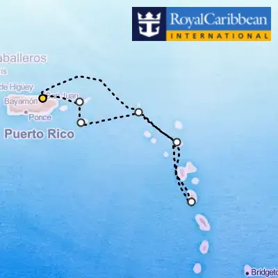 October 3rd, 2026  - Southern Caribbean Cruise on the Royal Caribbean Radiance of the Seas