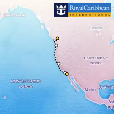 September 26th, 2025  - Pacific Coastal Cruise on the Royal Caribbean Radiance of the Seas