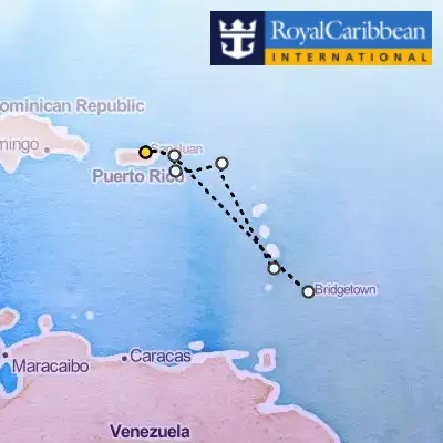 October 12th, 2025  - Southern Caribbean Cruise on the Royal Caribbean Rhapsody of the Seas