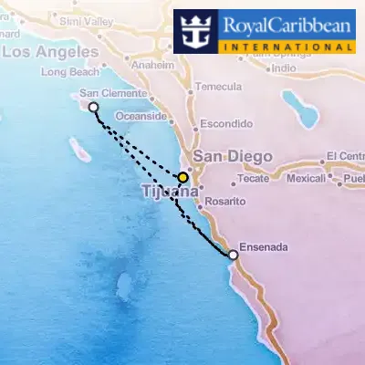 October 11th, 2026  - Catalina & Ensenada Cruise on the Royal Caribbean Serenade of the Seas