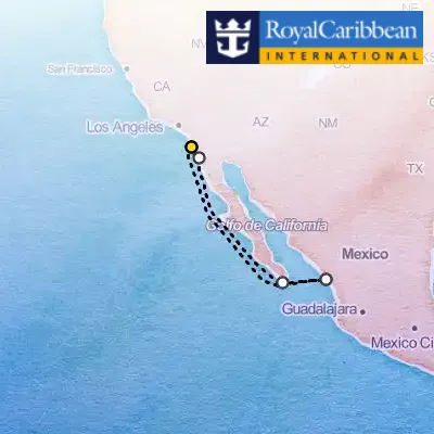 February 28th, 2027  - Ensenada, Cabo & Mazatlan Cruise on the Royal Caribbean Serenade of the Seas