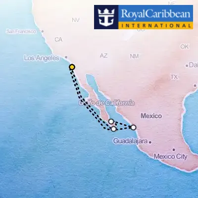 November 22nd, 2026  - Cabo, Mazatlan & La Paz Holiday Cruise on the Royal Caribbean Serenade of the Seas