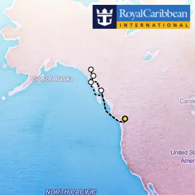 September 20th, 2026  - Alaska Inside Passage Cruise on the Royal Caribbean Serenade of the Seas