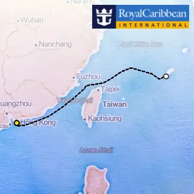 November 6th, 2026  - Okinawa Cruise on the Royal Caribbean Spectrum of the Seas
