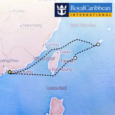 November 11th, 2026  - Okinawa & Ishigaki Cruise on the Royal Caribbean Spectrum of the Seas