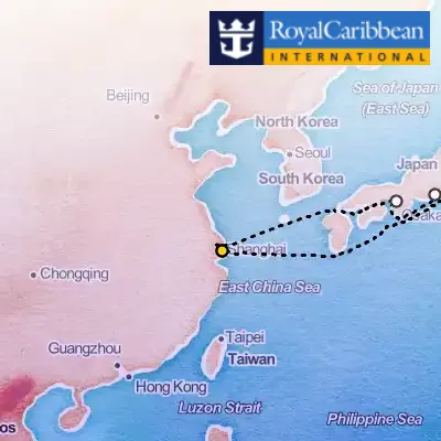 May 22nd, 2026  - Tokyo, Mt Fuji & Osaka Cruise on the Royal Caribbean Spectrum of the Seas