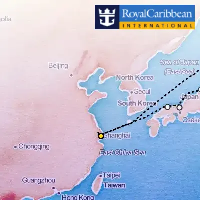 October 24th, 2026  - Best of Japan Cruise on the Royal Caribbean Spectrum of the Seas