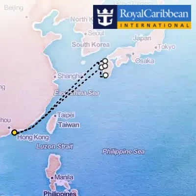 December 20th, 2026  - Best of Japan Holiday Cruise on the Royal Caribbean Spectrum of the Seas