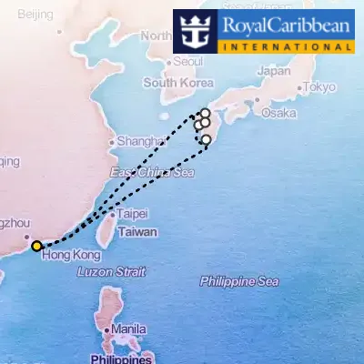 December 21st, 2025  - Best of Japan Holiday Cruise on the Royal Caribbean Spectrum of the Seas