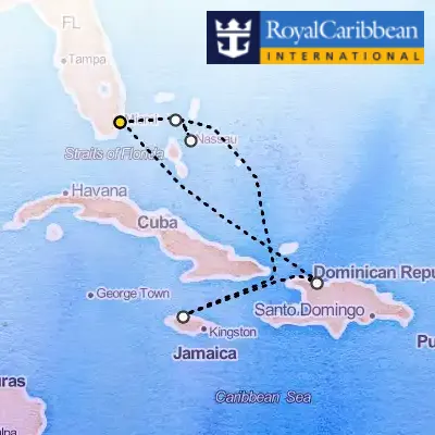 April 5th, 2026  - Western Caribbean & Perfect Day Cruise on the Royal Caribbean Symphony of the Seas