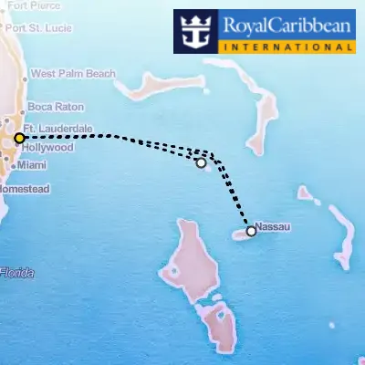 January 11th, 2027  - Bahamas & Perfect Day Cruise on the Royal Caribbean Vision of the Seas