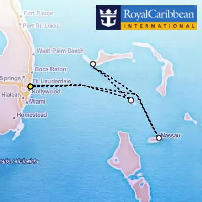 November 30th, 2026  - Bahamas & Perfect Day Cruise on the Royal Caribbean Vision of the Seas