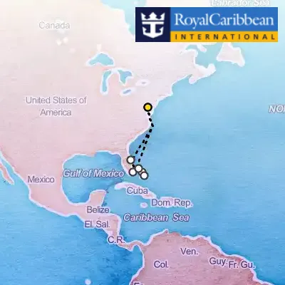 May 14th, 2026  - Bahamas & Perfect Day Cruise on the Royal Caribbean Vision of the Seas
