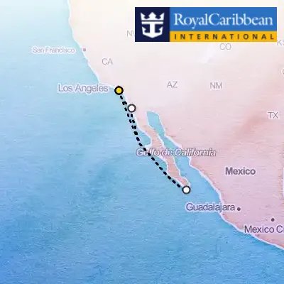 October 16th, 2026  - Cabo Overnight & Ensenada Cruise on the Royal Caribbean Voyager of the Seas