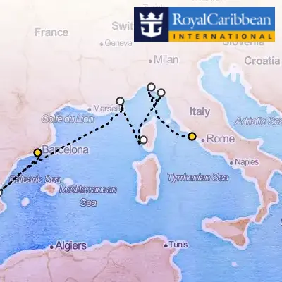 September 22nd, 2025  - Western Mediterranean Cruise on the Royal Caribbean Voyager of the Seas