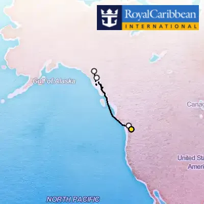 May 15th, 2026  - Alaska Experience Cruise on the Royal Caribbean Voyager of the Seas