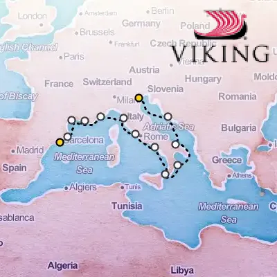 October 25th, 2025  - Mediterranean & Italian Sojourn on the Viking Ocean Cruises Viking Jupiter