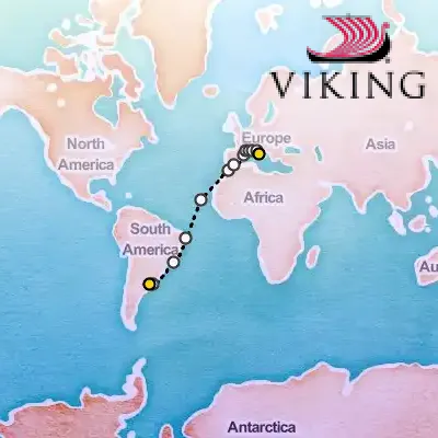 March 11th, 2026  - The Mediterranean & South Atlantic Cruise on the Viking Ocean Cruises Viking Jupiter