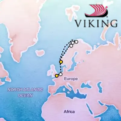 February 20th, 2026  - In Search of the Northern Lights Cruise on the Viking Ocean Cruises Viking Neptune