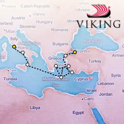 December 22nd, 2026  - Ancient Mediterranean Antiquities Cruise on the Viking Ocean Cruises Viking Neptune