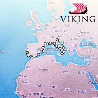 February 19th, 2027  - Adriatic & Mediterranean Discovery on the Viking Ocean Cruises Viking Neptune