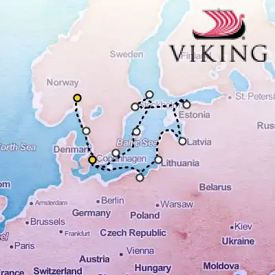 September 3rd, 2027  - Scandinavia & Baltic Capitals Cruise on the Viking Ocean Cruises Viking Saturn