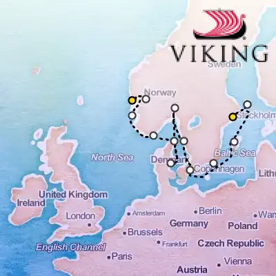 June 18th, 2027  - Scenic Scandinavia & Baltic Jewels Cruise on the Viking Ocean Cruises Viking Saturn