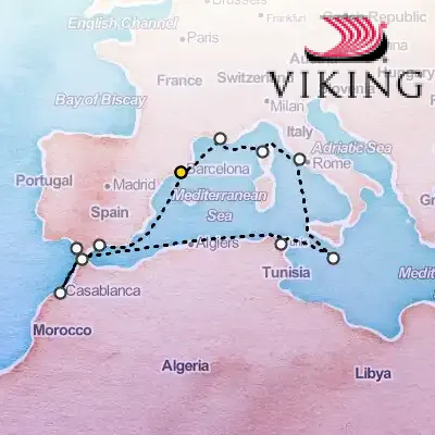 November 28th, 2025  - Malta, Morocco & The Mediterranean Cruise on the Viking Ocean Cruises Viking Saturn